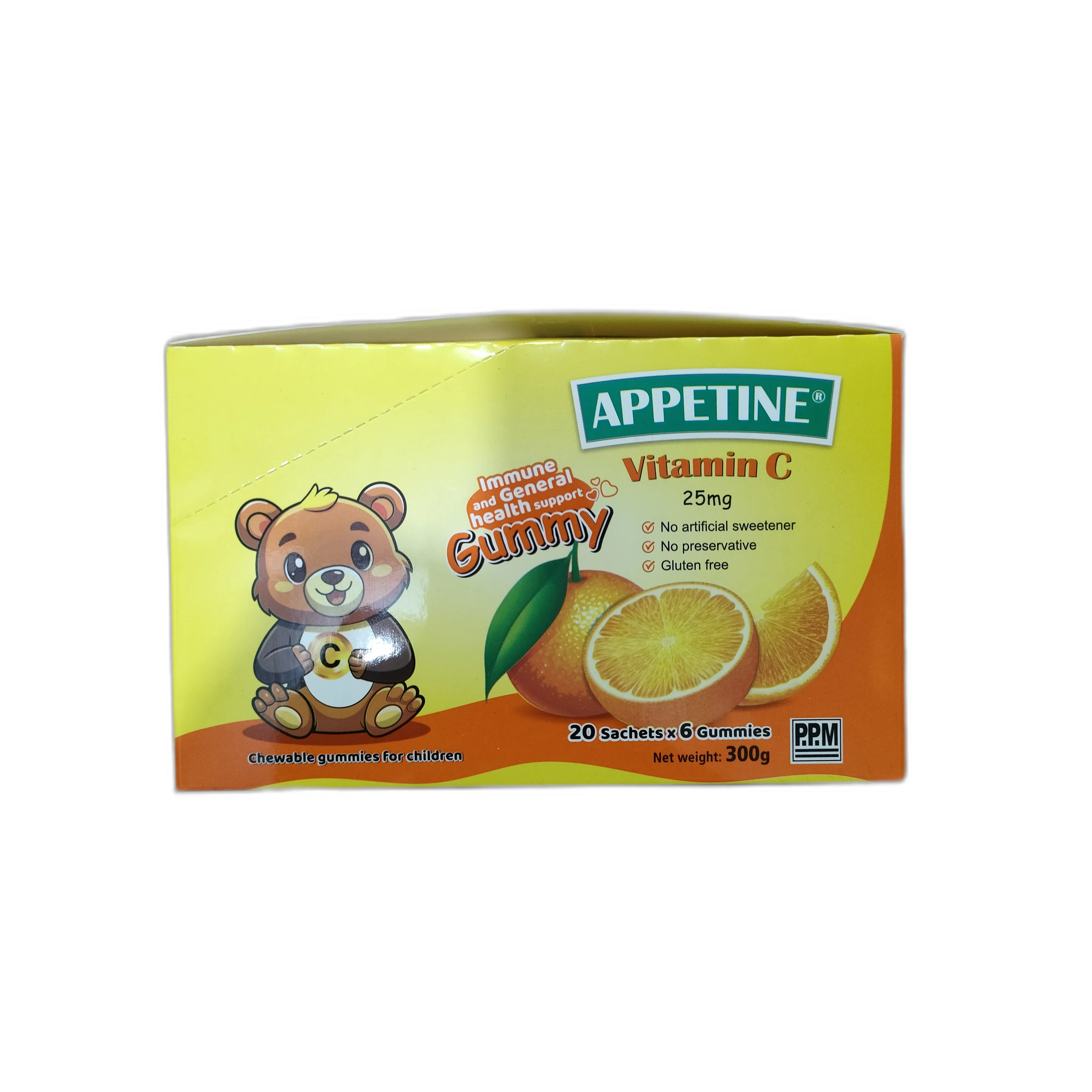 Appetine Vitamin C — available at pharmacies in Cambodia on PharmKulen