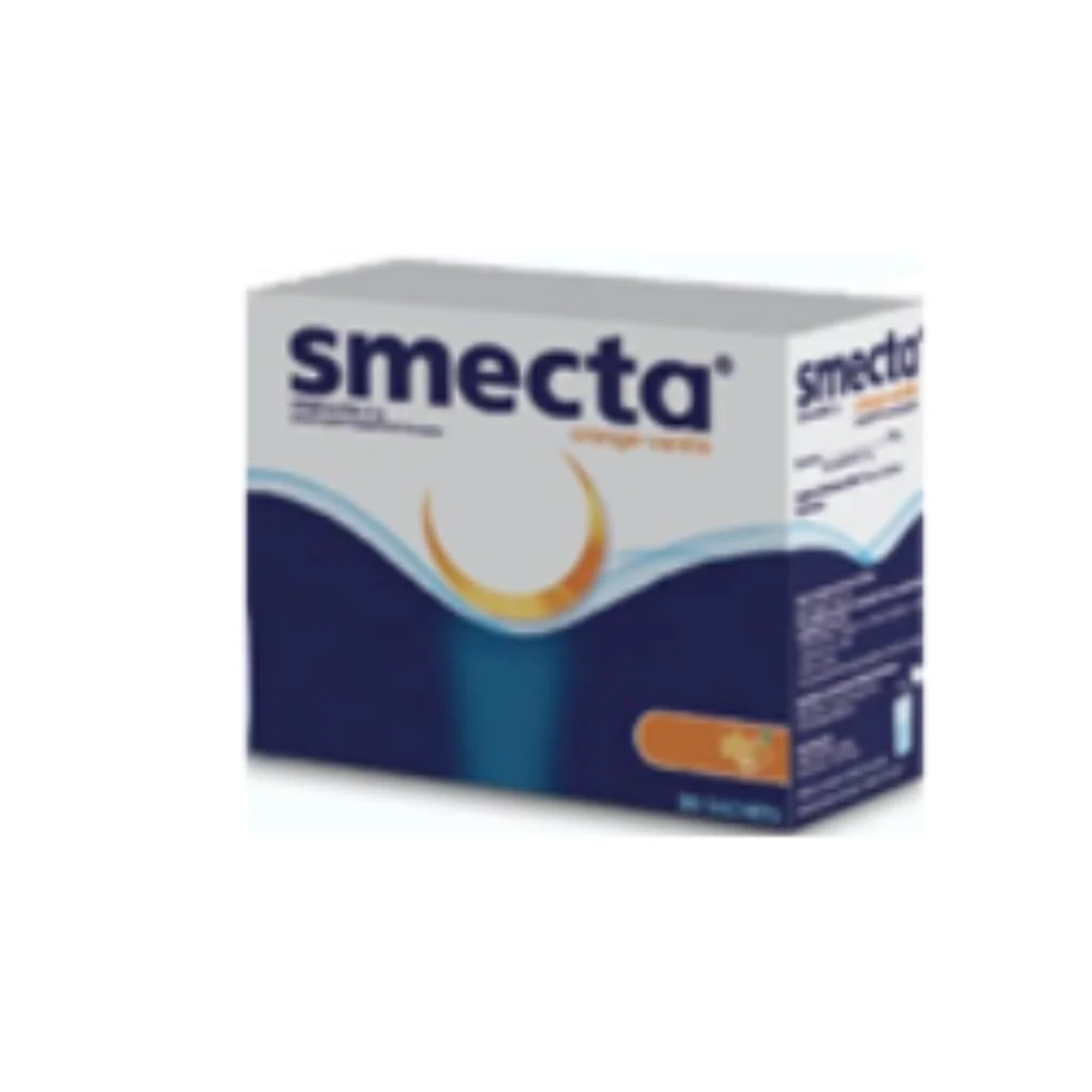 Smecta 3g Sachet (Diosmectite) — available at pharmacies in Cambodia on PharmKulen