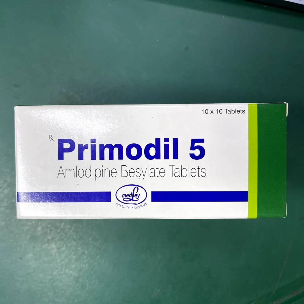 Primodil 5 — available at pharmacies in Cambodia on PharmKulen
