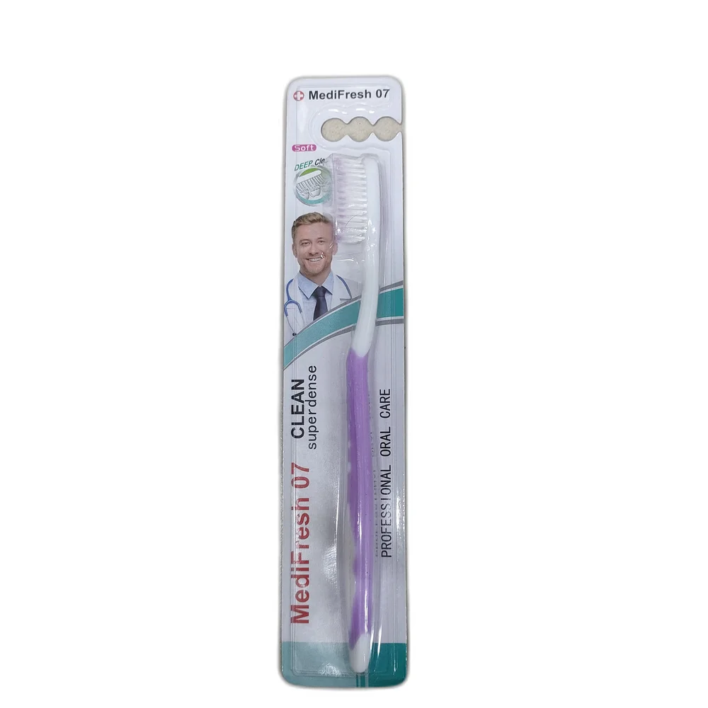 MediFresh 07 Clean Superdense Toothbrush — available at pharmacies in Cambodia on PharmKulen
