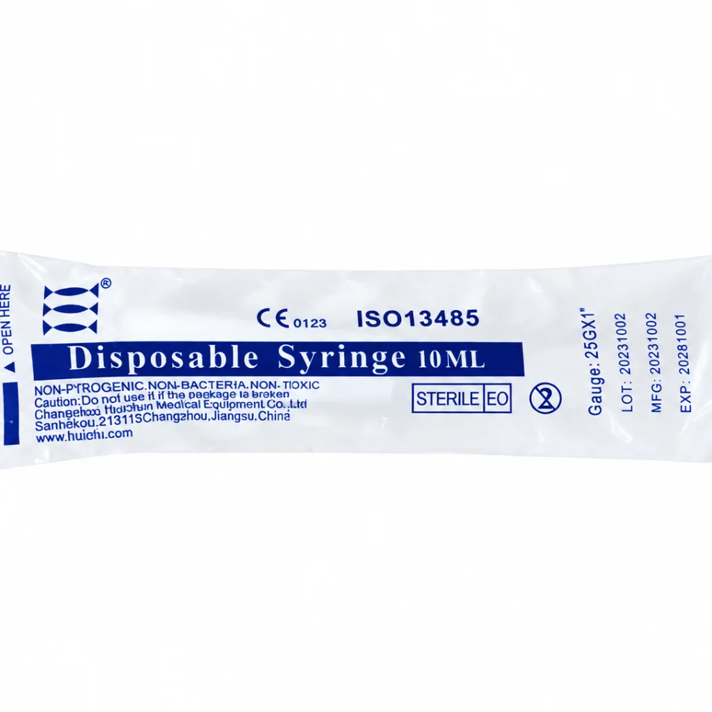 Disposable Syringe 10ml — available at pharmacies in Cambodia on PharmKulen