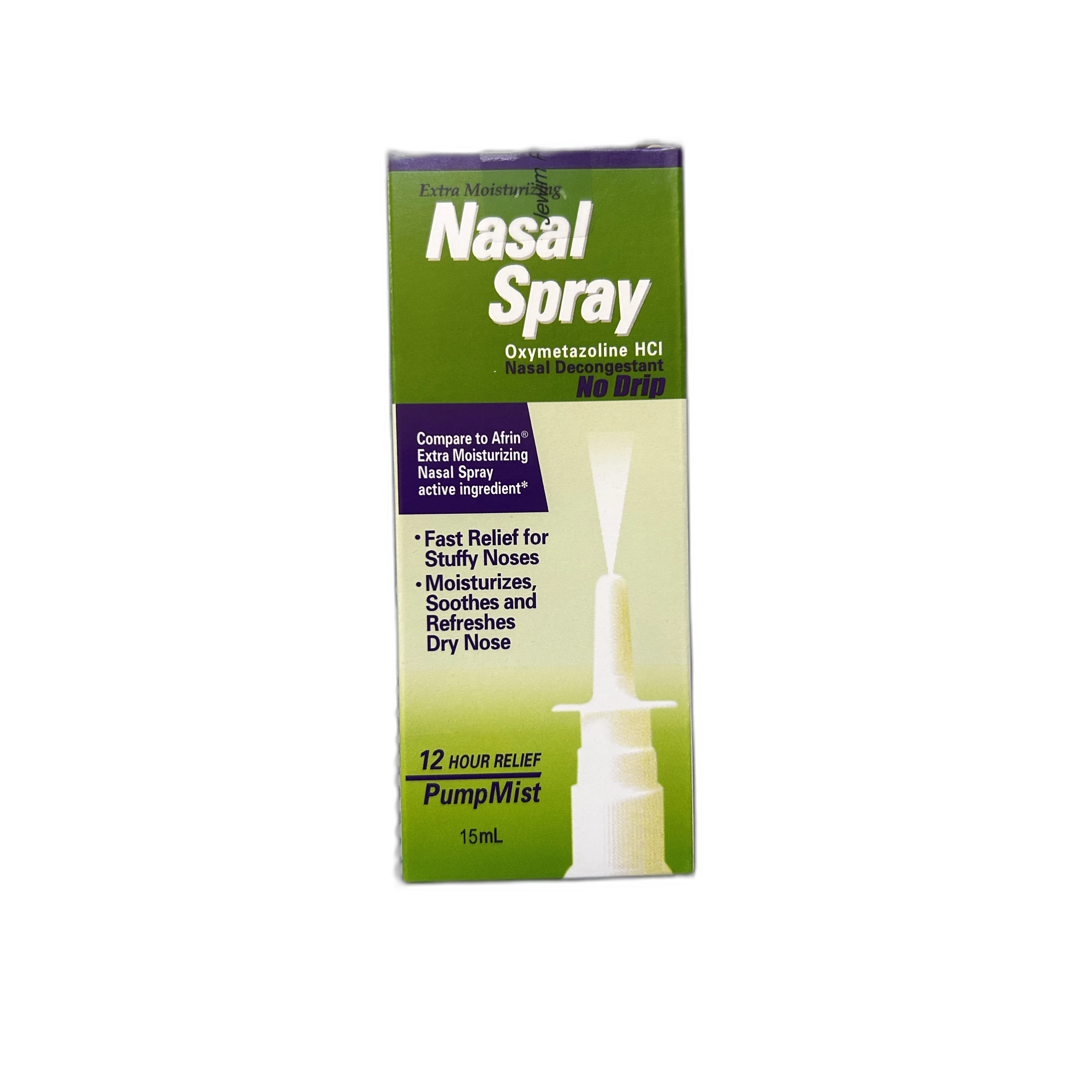 Oxymetazoline HCl 0.05% No Drip Nasal Spray — available at pharmacies in Cambodia on PharmKulen