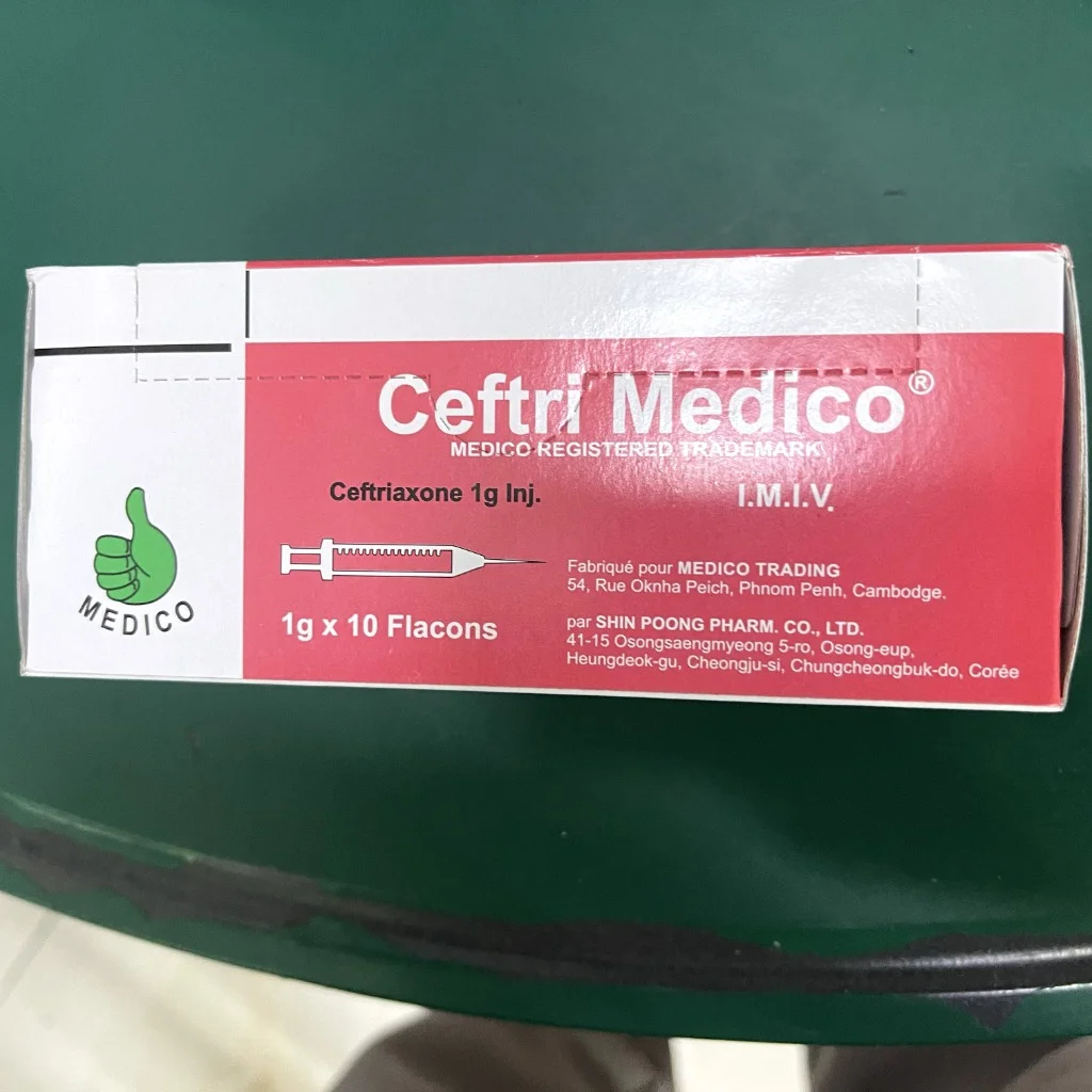 Ceftri Medico — available at pharmacies in Cambodia on PharmKulen