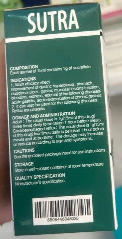 SUTRA — available at pharmacies in Cambodia on PharmKulen