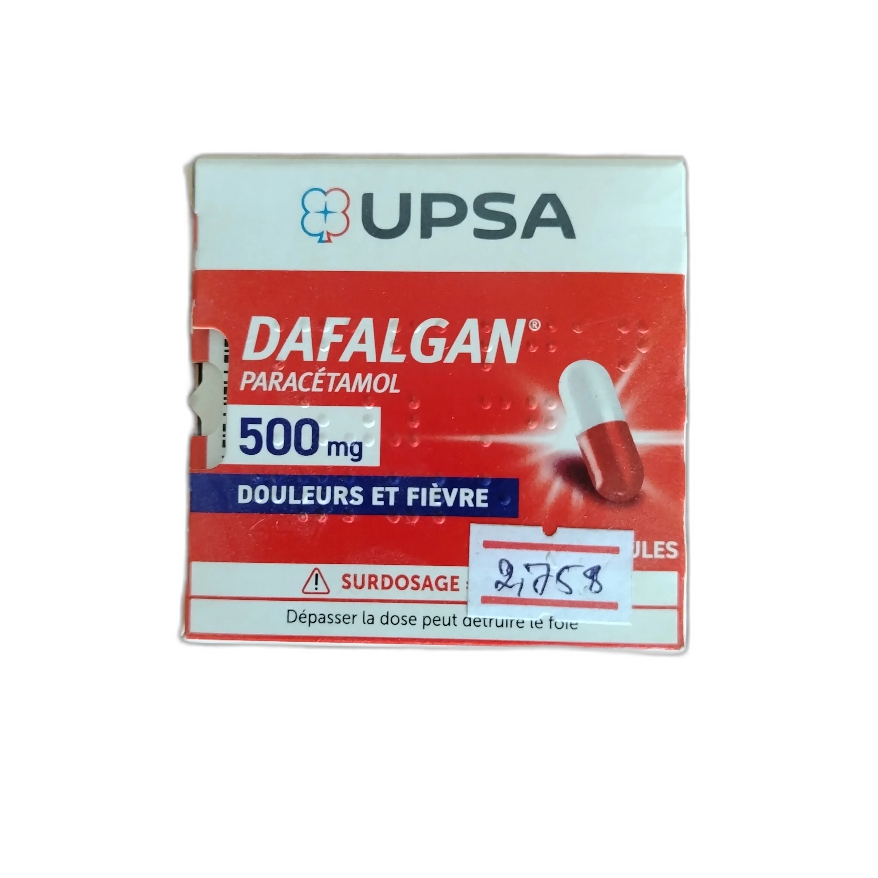 DAFALGAN — available at pharmacies in Cambodia on PharmKulen