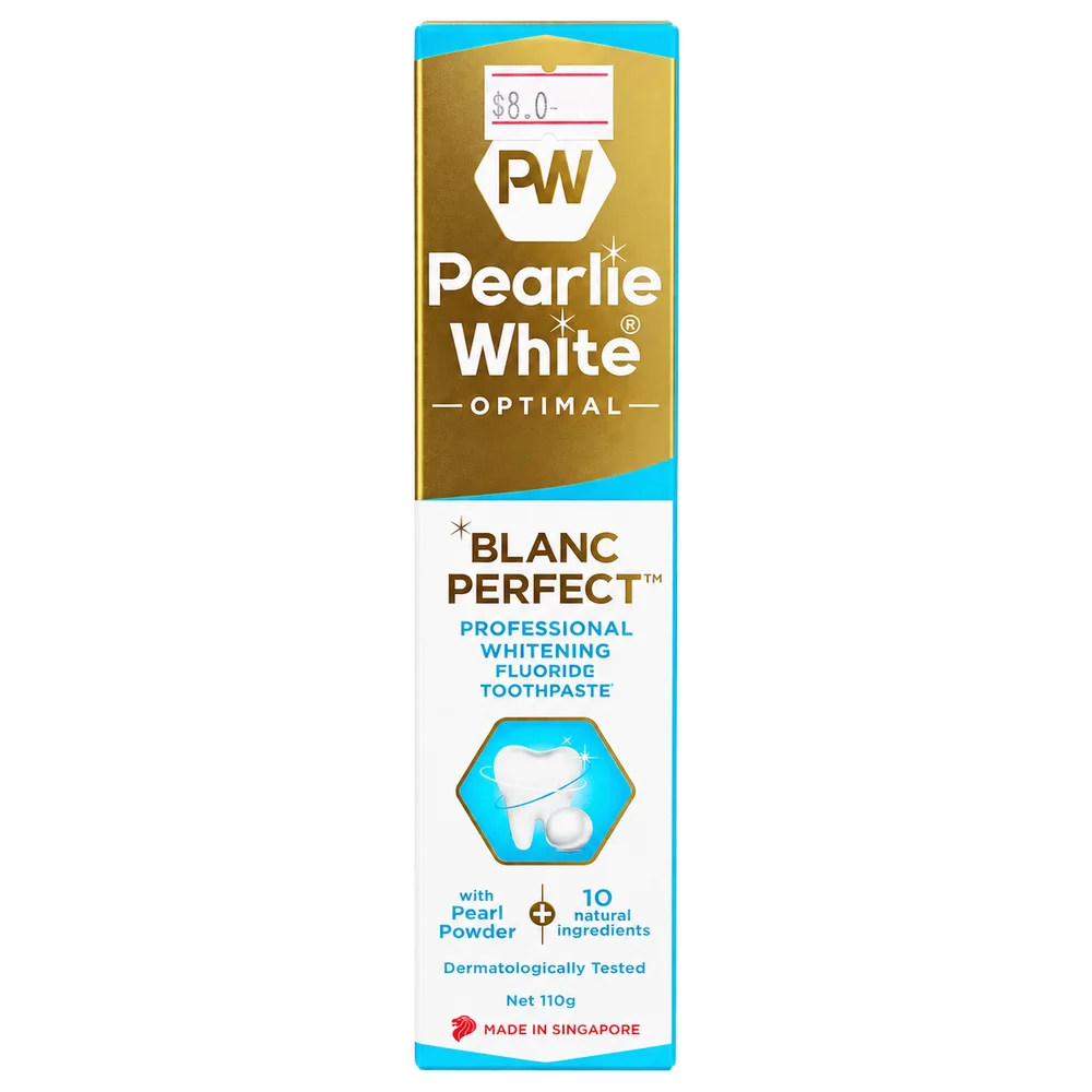 Pearlie White Optimal Blanc Perfect — available at pharmacies in Cambodia on PharmKulen