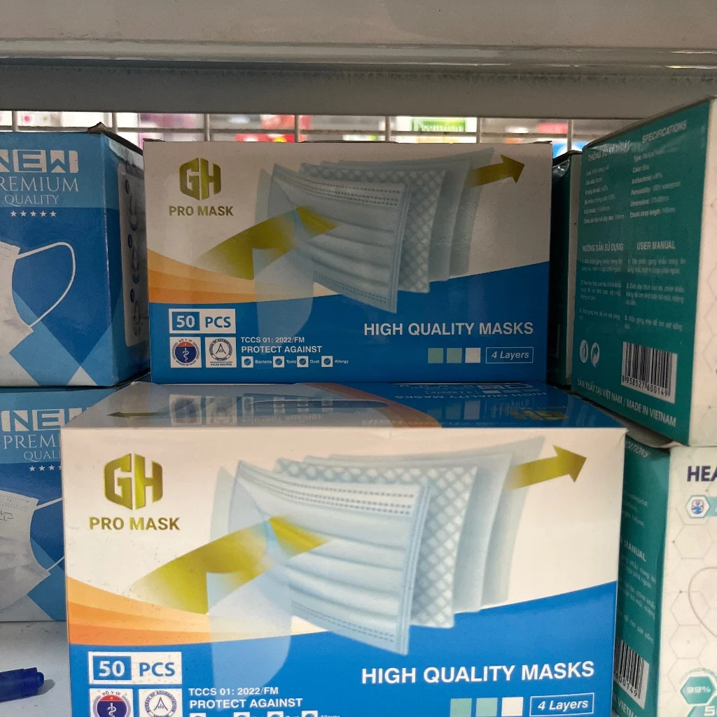 GH promask white — available at pharmacies in Cambodia on PharmKulen