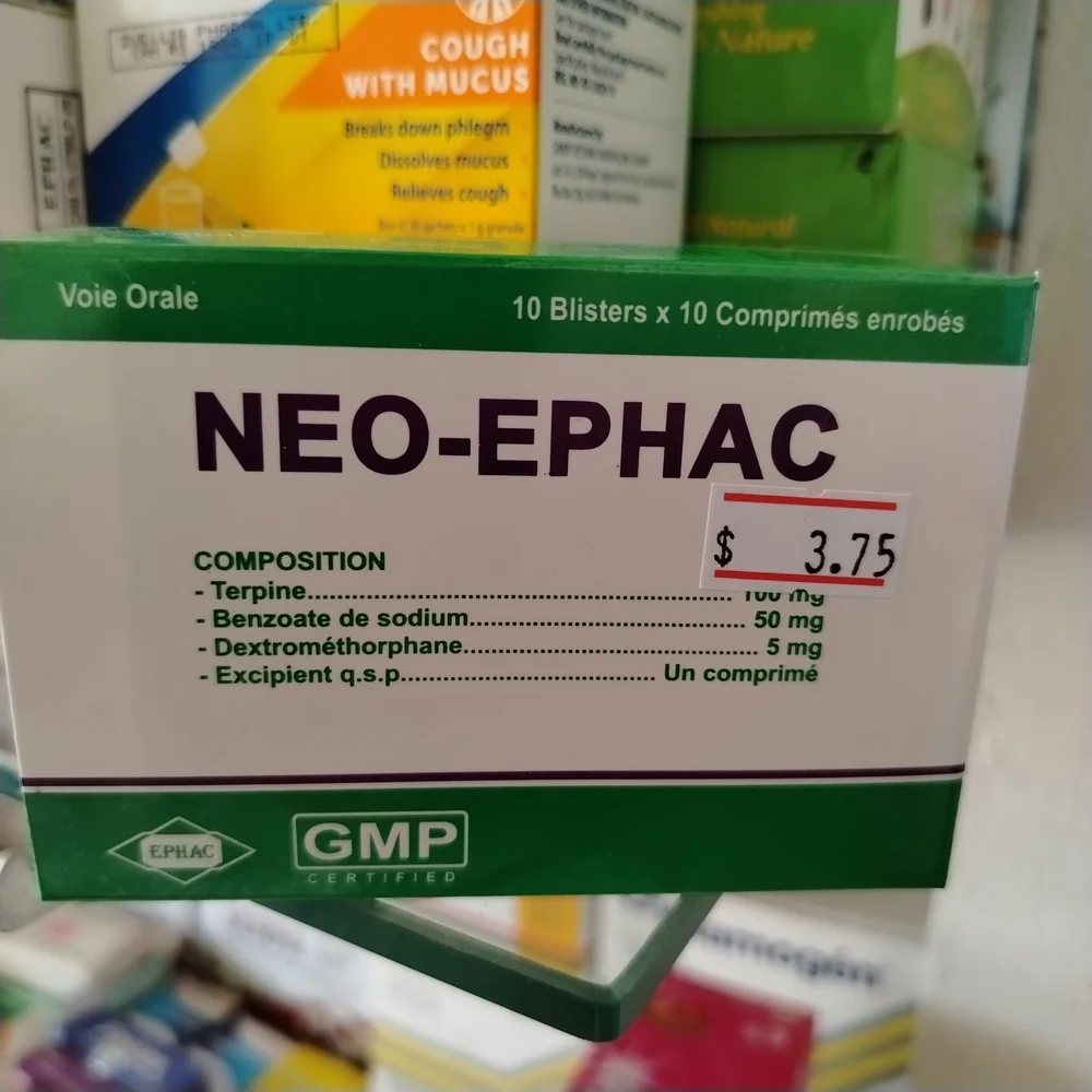 Neo-Ephac — available at pharmacies in Cambodia on PharmKulen