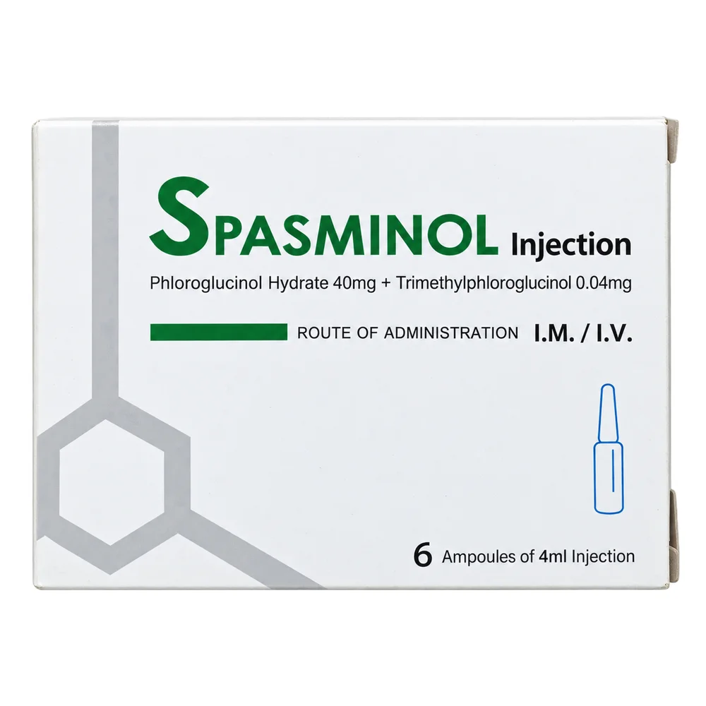 Spasminol — available at pharmacies in Cambodia on PharmKulen