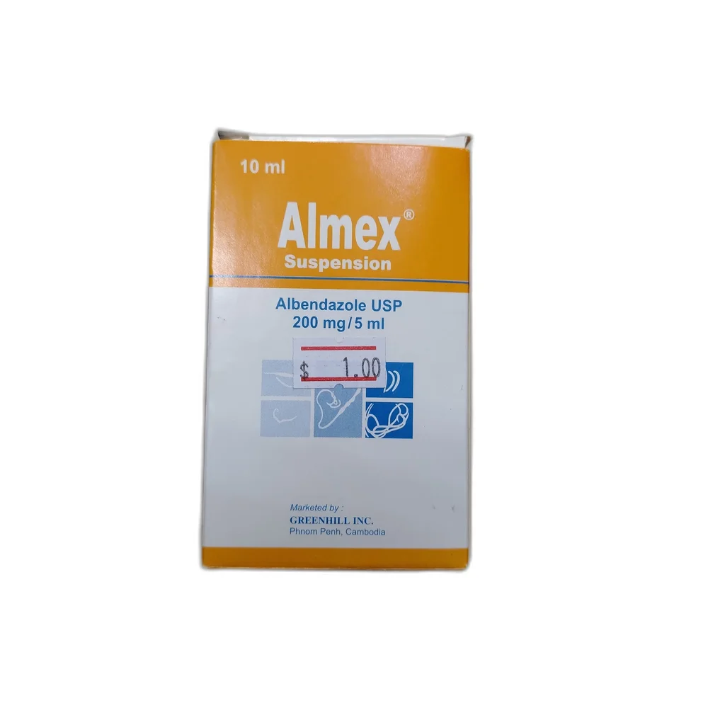 Almex — available at pharmacies in Cambodia on PharmKulen