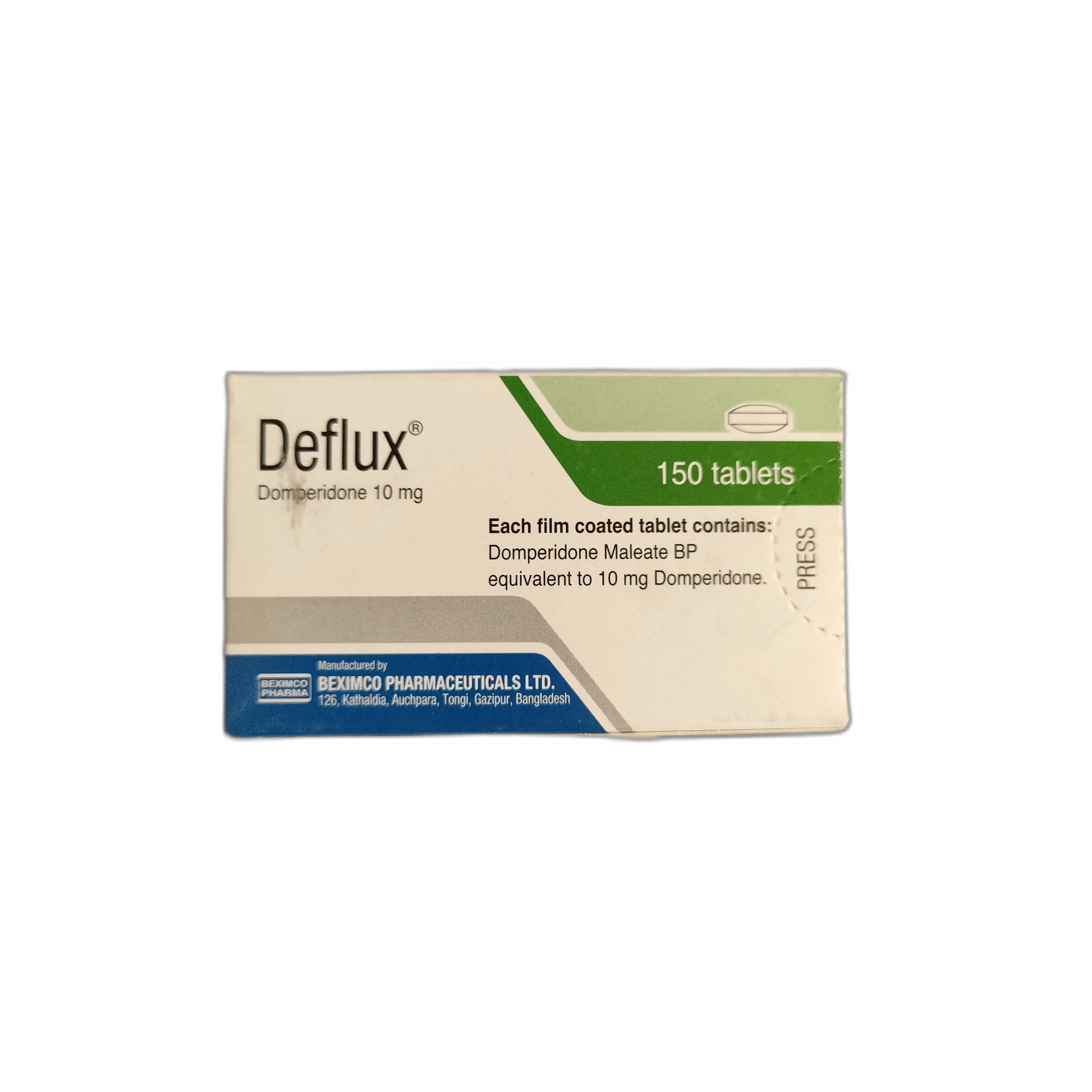 Deflux — available at pharmacies in Cambodia on PharmKulen