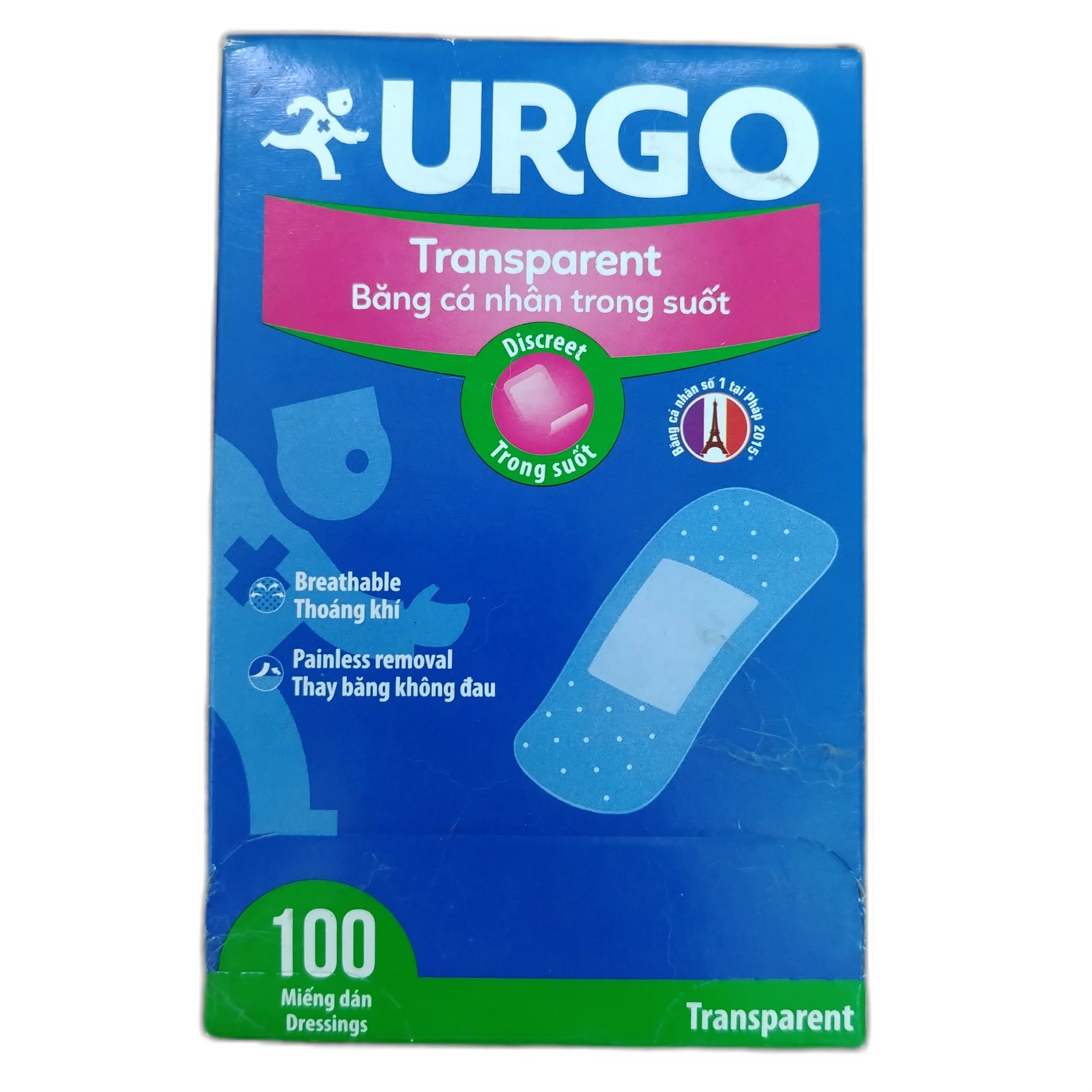 URGO Transparent — available at pharmacies in Cambodia on PharmKulen