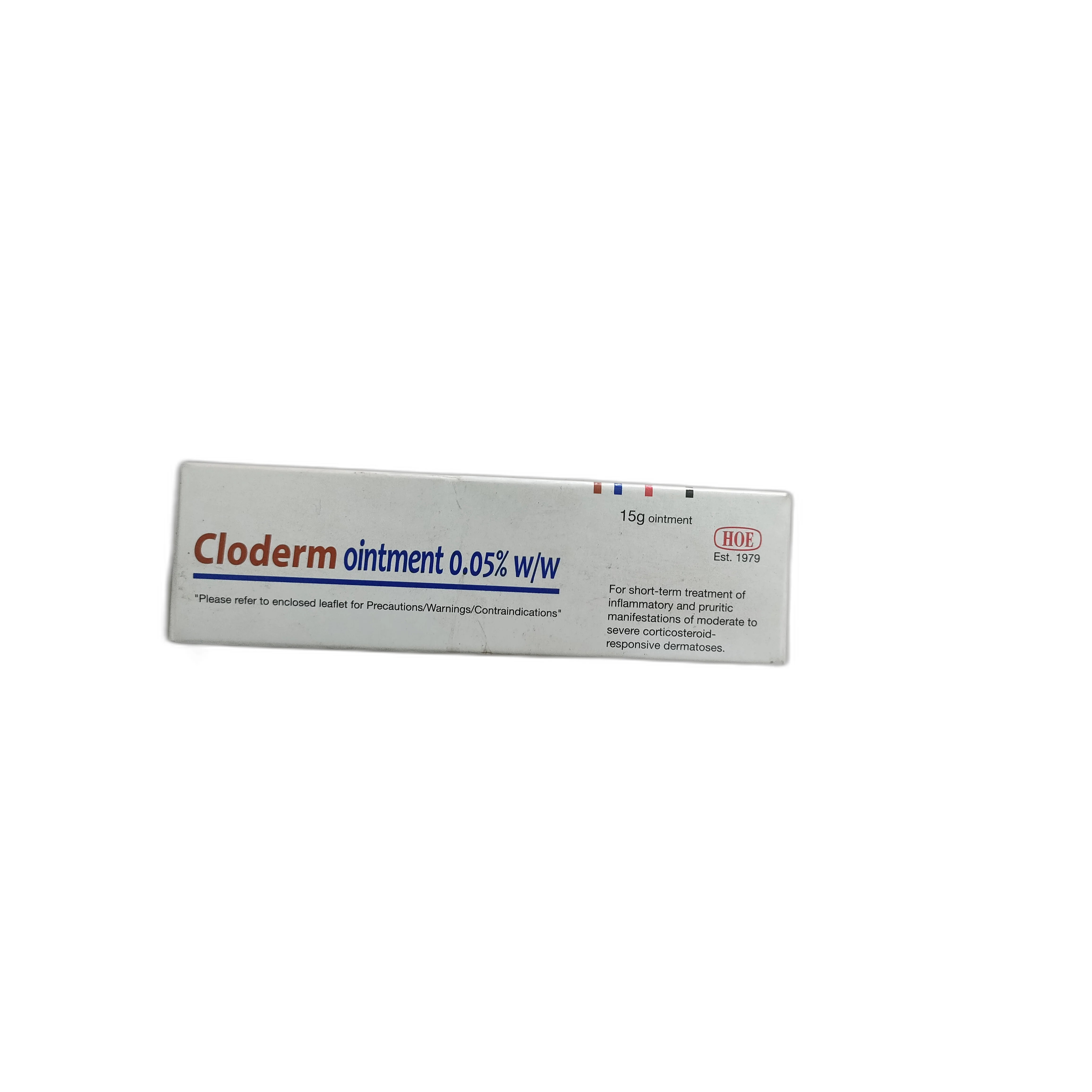 Cloderm ointment  — available at pharmacies in Cambodia on PharmKulen