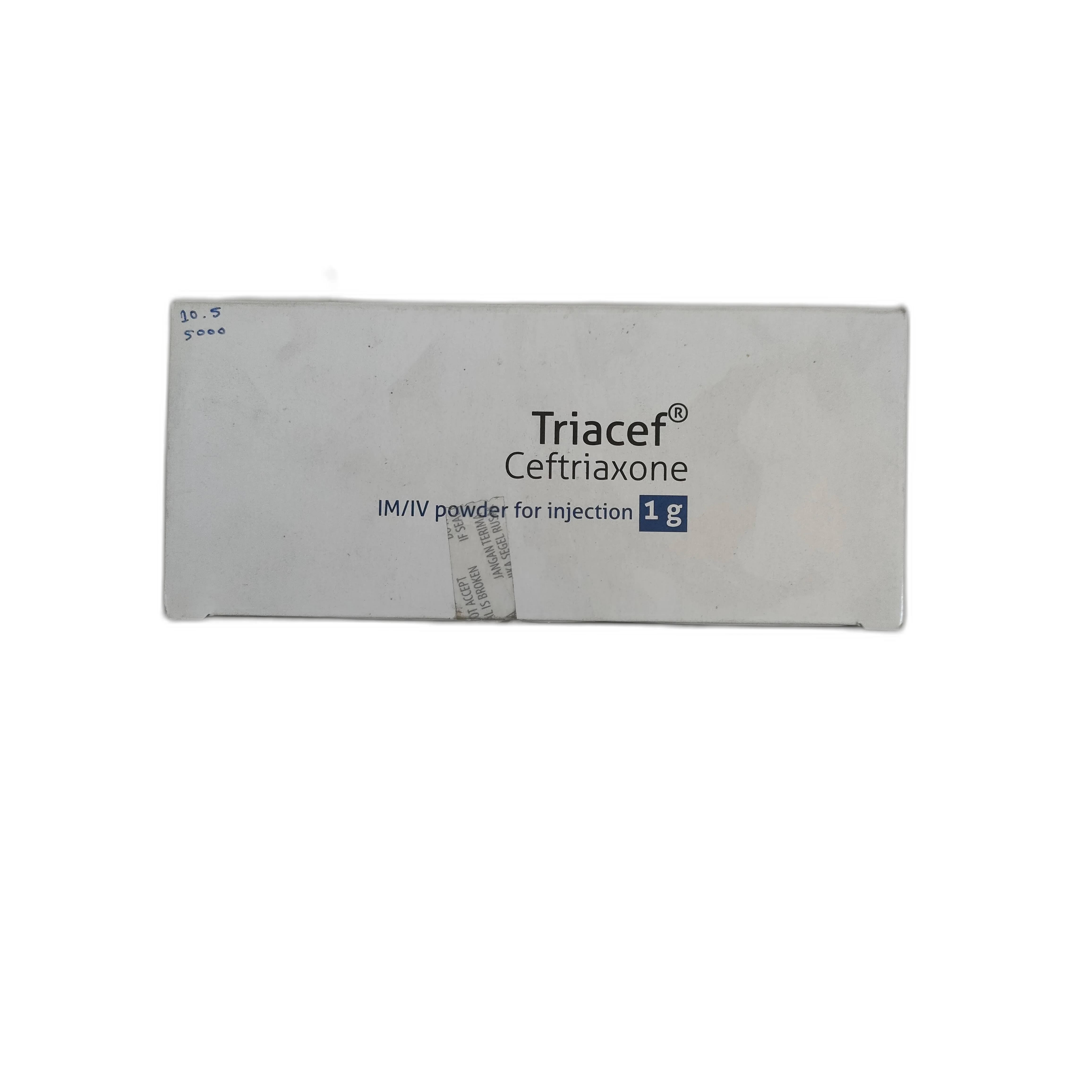 Triacef — available at pharmacies in Cambodia on PharmKulen