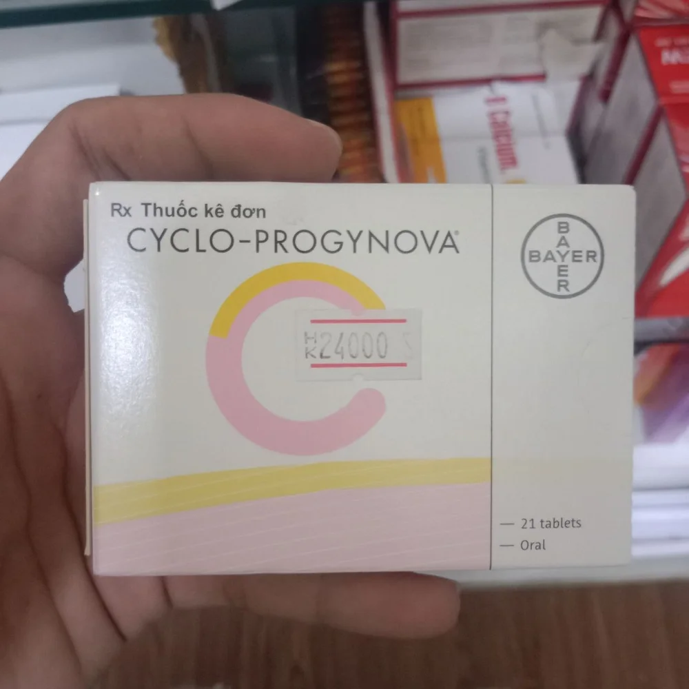Cyclo-Progynova — available at pharmacies in Cambodia on PharmKulen