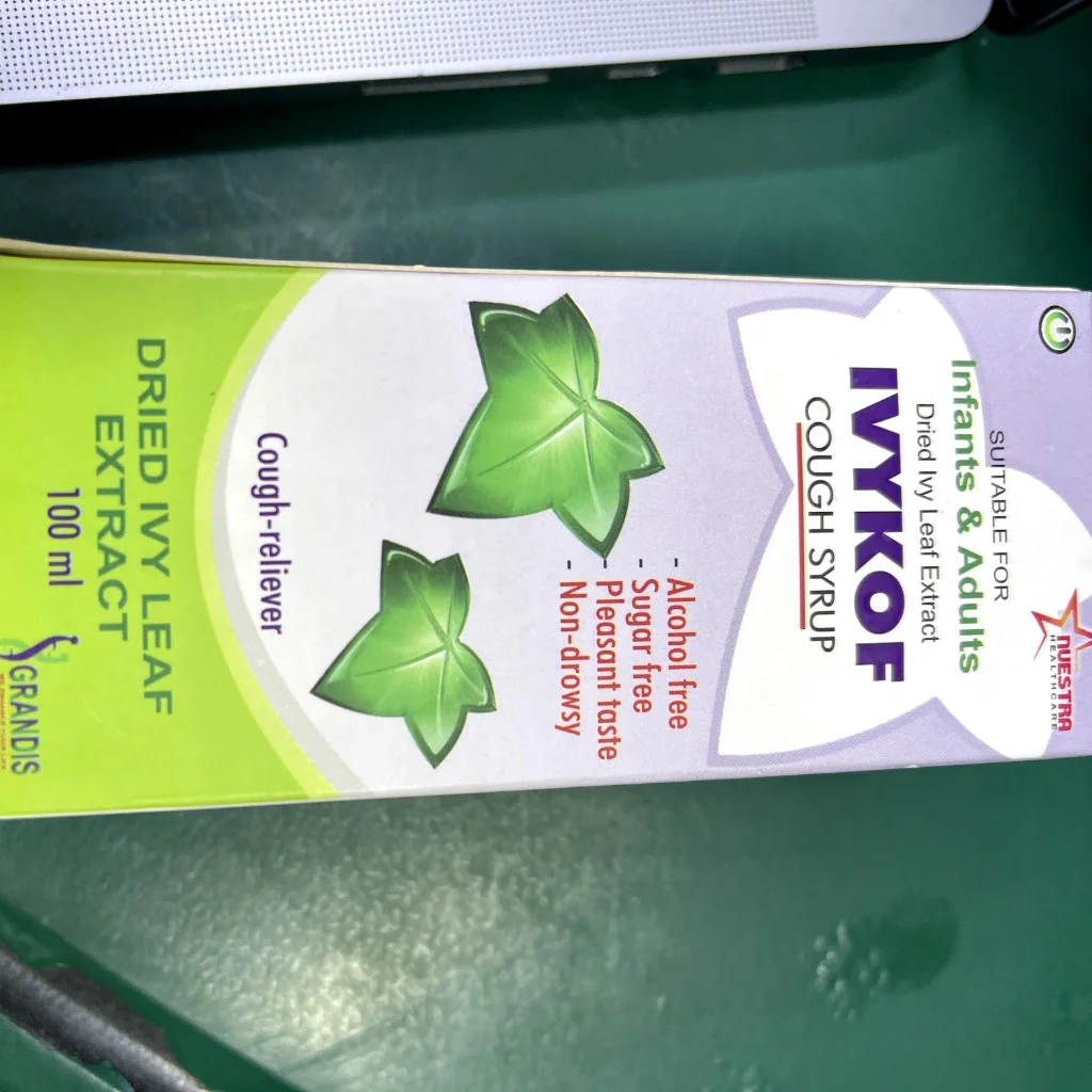 Ivykof (Cough-Reliever) — available at pharmacies in Cambodia on PharmKulen