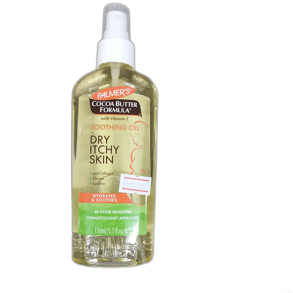 Palmer's Cocoa Butter Formula Soothing Oil for Dry Itchy Skin — available at pharmacies in Cambodia on PharmKulen