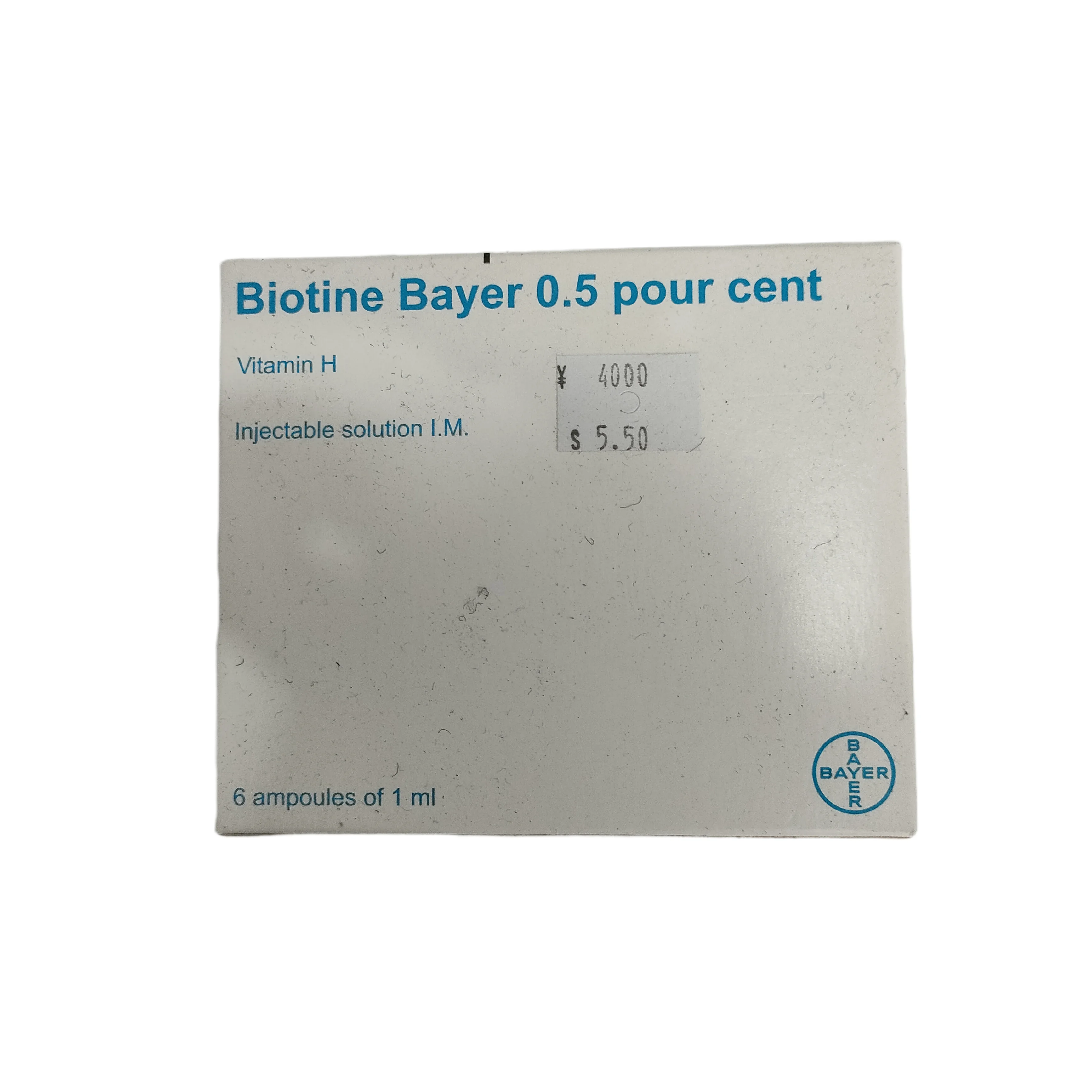 Biotine Bayer — available at pharmacies in Cambodia on PharmKulen