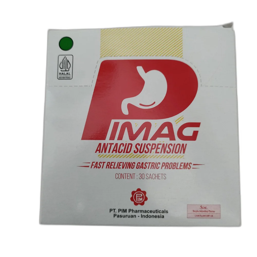 P-IMAG Antacid Suspension — available at pharmacies in Cambodia on PharmKulen
