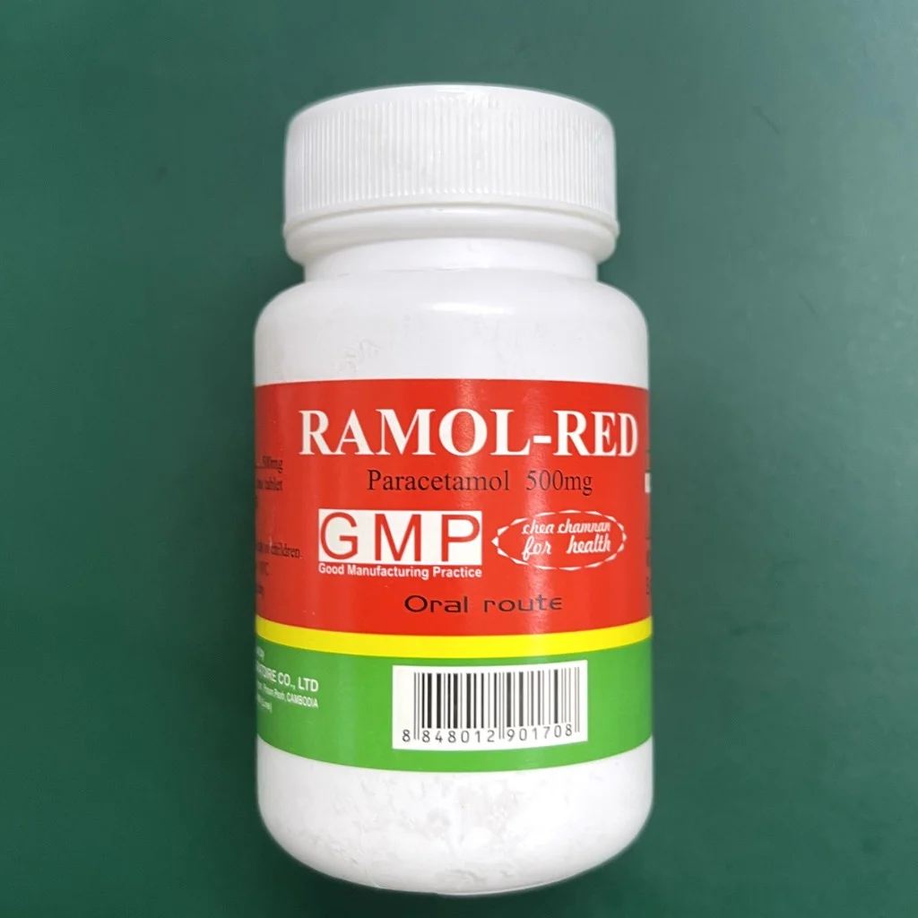 Ramol-Red — available at pharmacies in Cambodia on PharmKulen