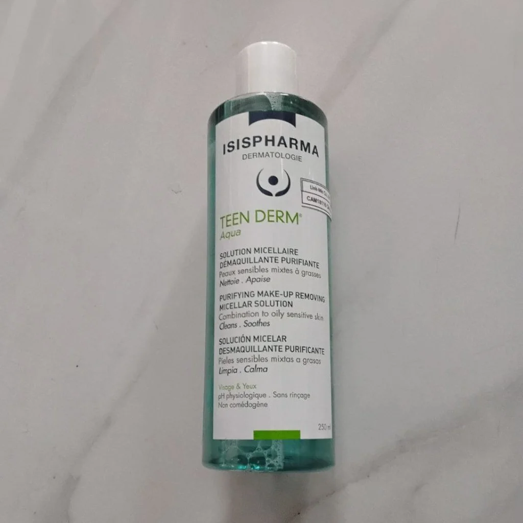Isispharma Teen Derm Aqua (Purifying Micellar Solution) — available at pharmacies in Cambodia on PharmKulen