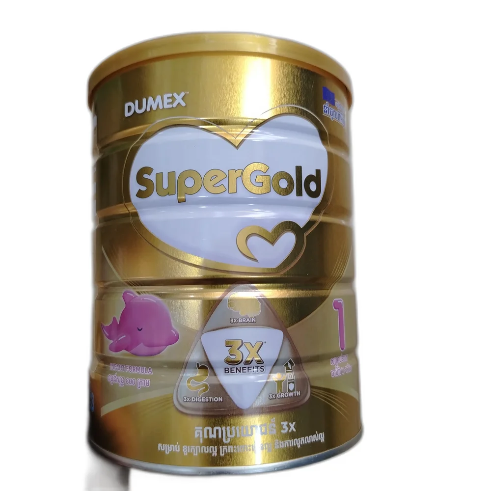 Dumex SuperGold Infant Formula Stage 1 — available at pharmacies in Cambodia on PharmKulen