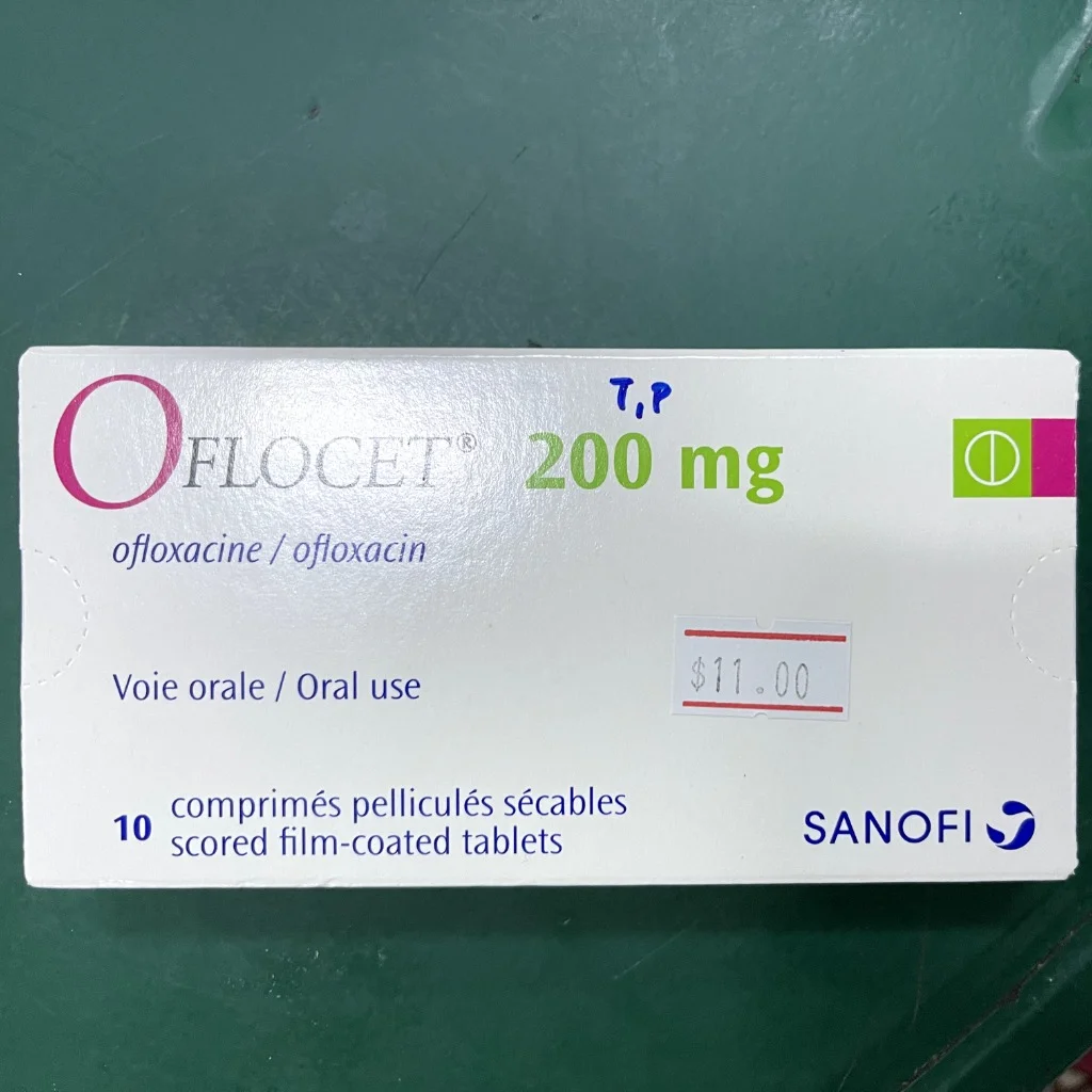 OFlocet — available at pharmacies in Cambodia on PharmKulen