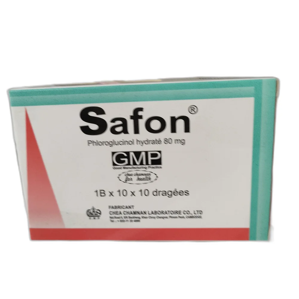 Safon — available at pharmacies in Cambodia on PharmKulen