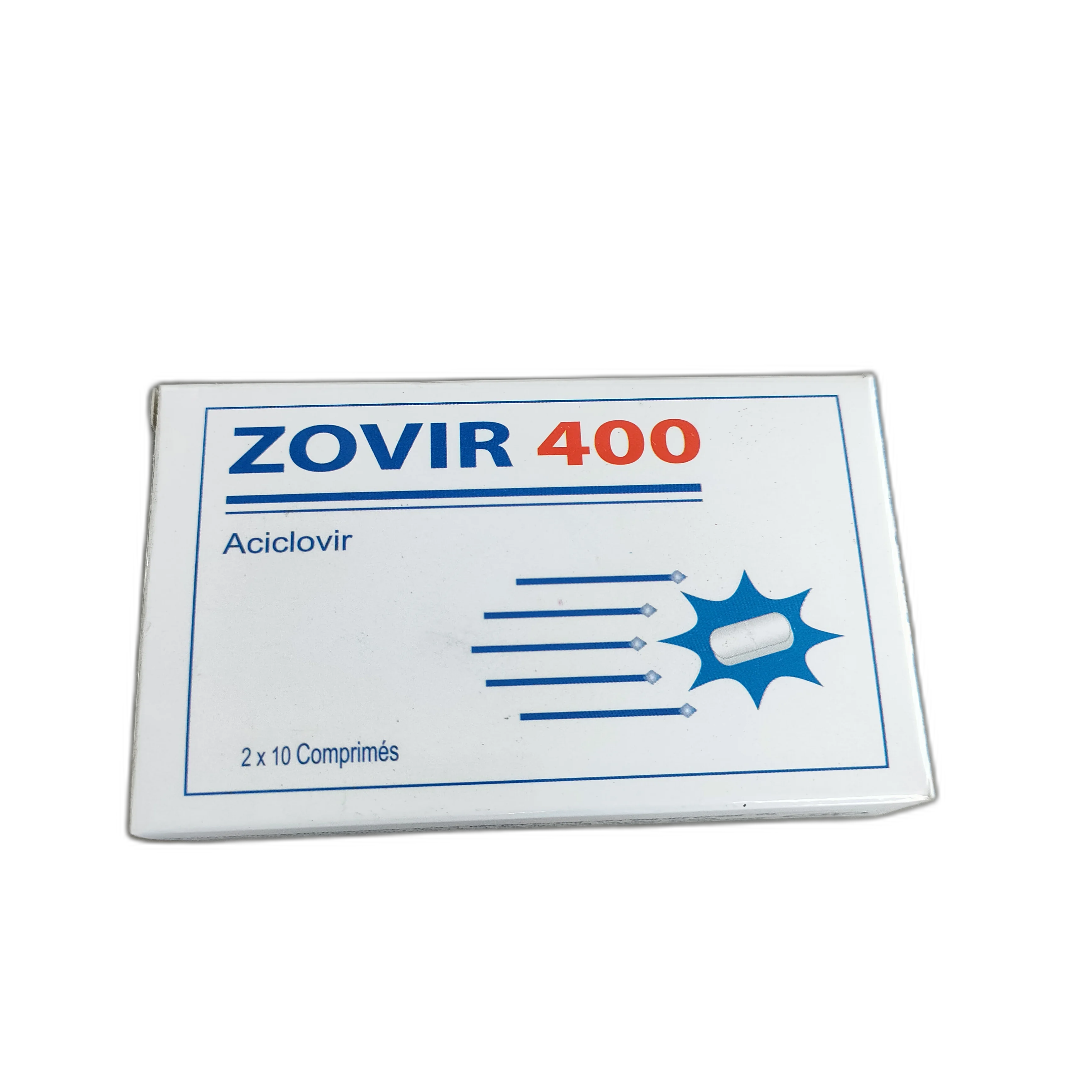 Zovir 400 — available at pharmacies in Cambodia on PharmKulen