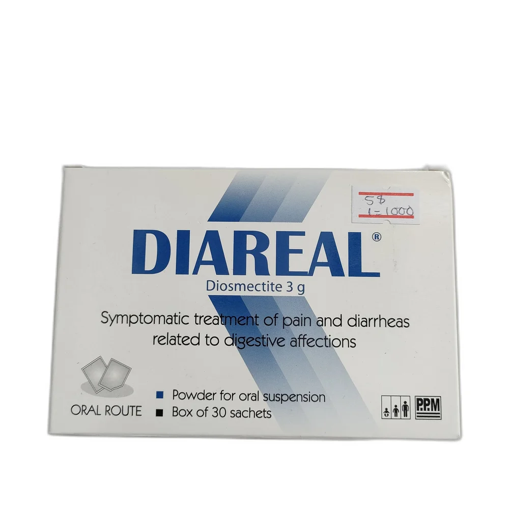 Diareal — available at pharmacies in Cambodia on PharmKulen