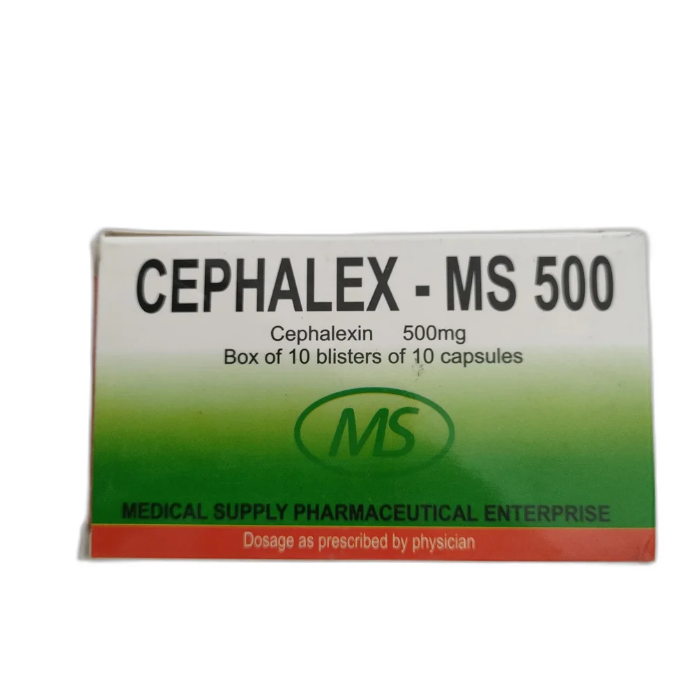 Cephalex-MS 500 — available at pharmacies in Cambodia on PharmKulen