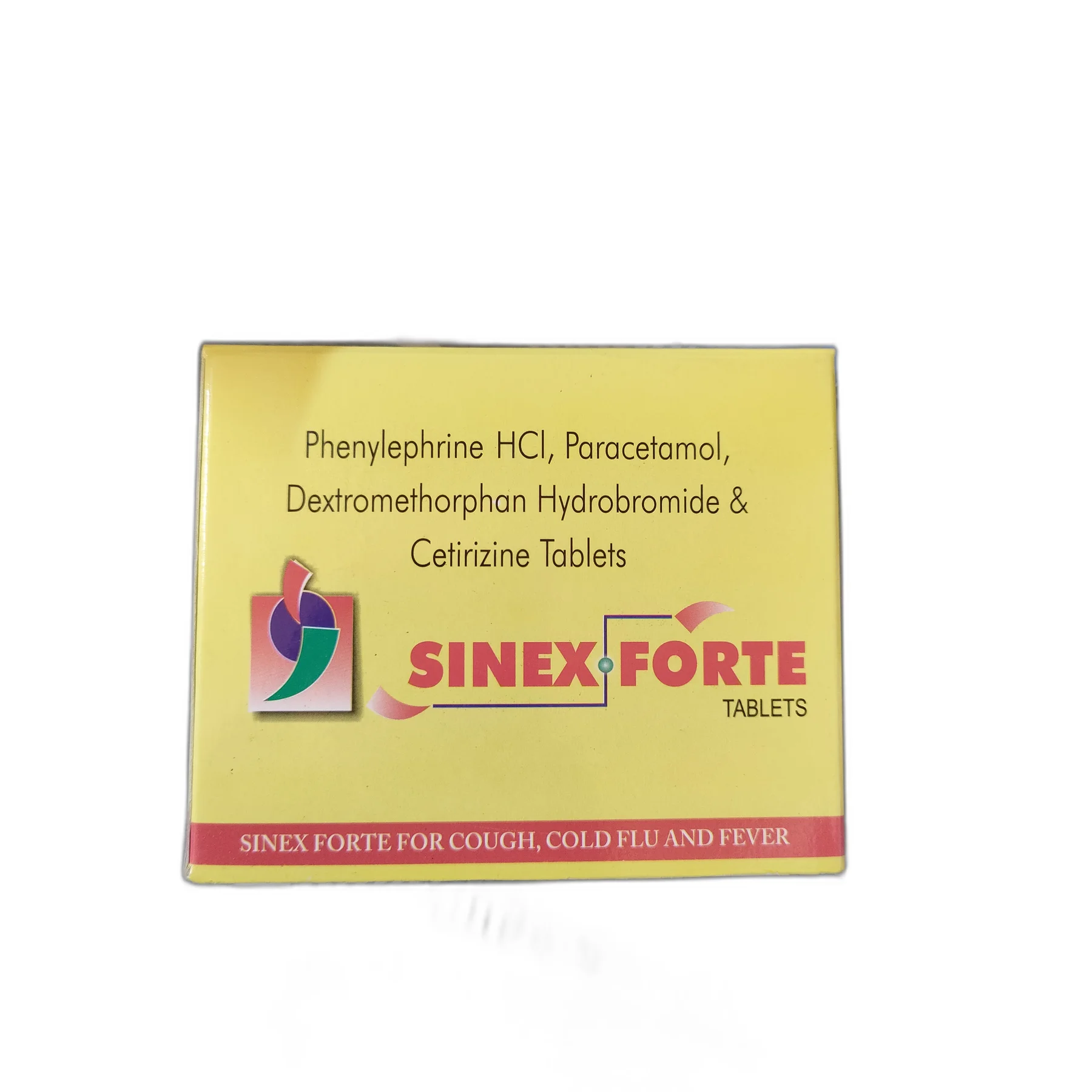 Sinex Forte — available at pharmacies in Cambodia on PharmKulen