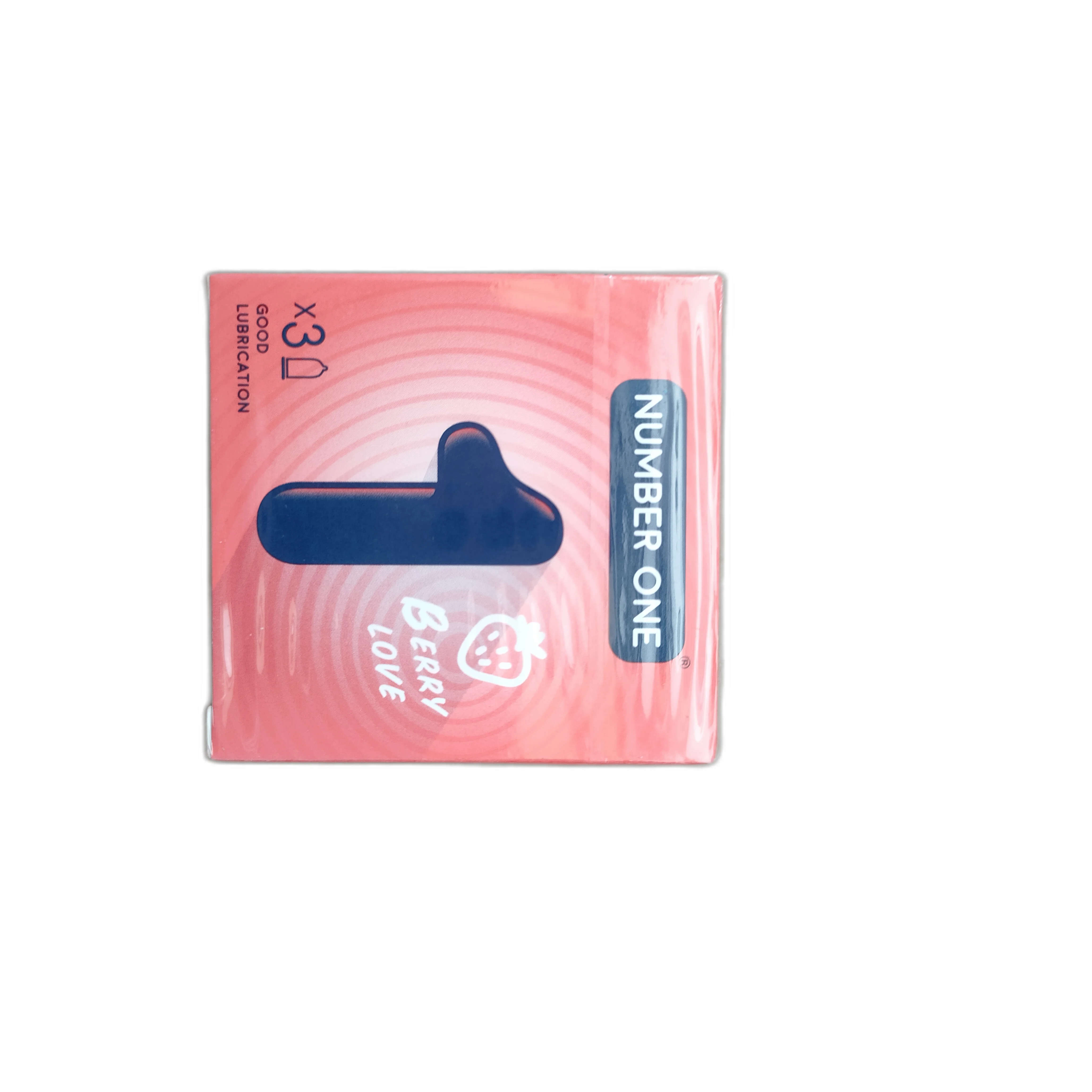 Number One Berry Love Condoms — available at pharmacies in Cambodia on PharmKulen