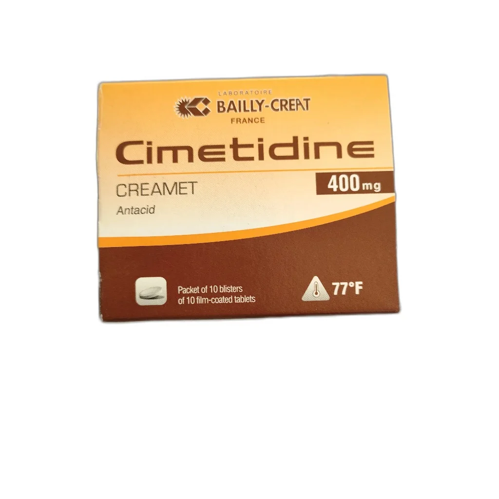 Cimetidine Creamet 400 mg — available at pharmacies in Cambodia on PharmKulen