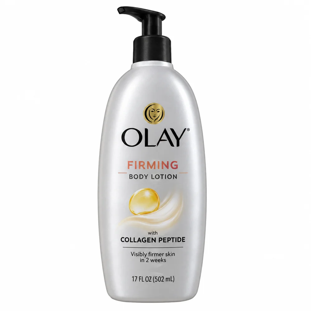 Olay Firming Body Lotion with Collagen Peptide — available at pharmacies in Cambodia on PharmKulen