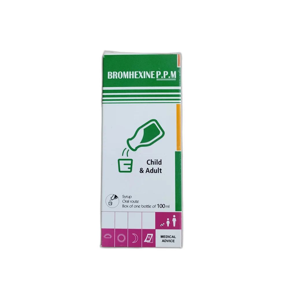 Bromhexine P.P.M — available at pharmacies in Cambodia on PharmKulen