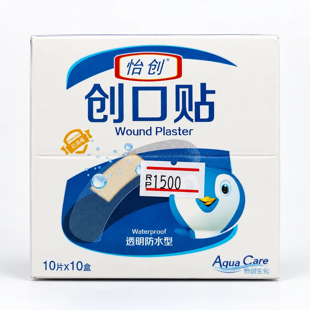 Aqua Care Wound Plaster Waterproof — available at pharmacies in Cambodia on PharmKulen
