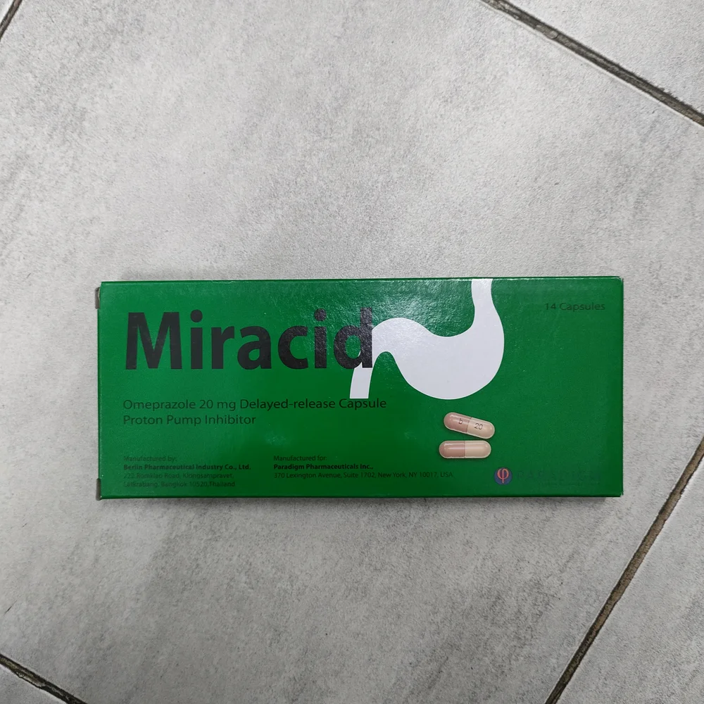 Miracid — available at pharmacies in Cambodia on PharmKulen