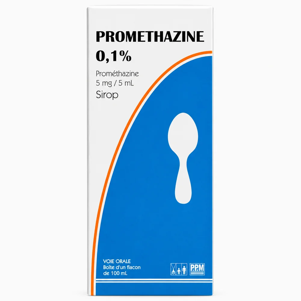 Promethazine 0.1% Syrup — available at pharmacies in Cambodia on PharmKulen