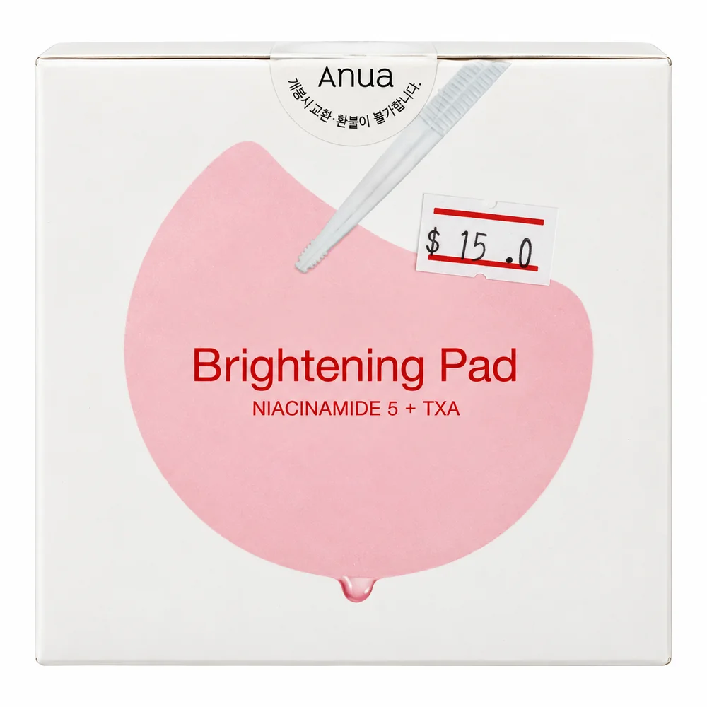 Anua Niacinamide 5% + TXA Brightening Pads — available at pharmacies in Cambodia on PharmKulen