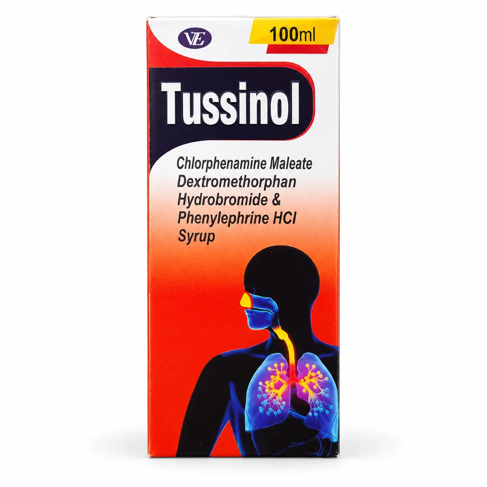 Tussinol — available at pharmacies in Cambodia on PharmKulen