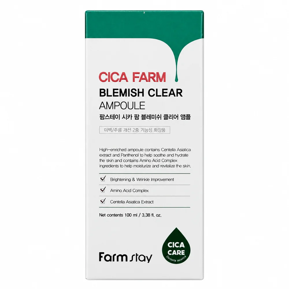 Farmstay Cica Farm Blemish Clear Ampoule — available at pharmacies in Cambodia on PharmKulen