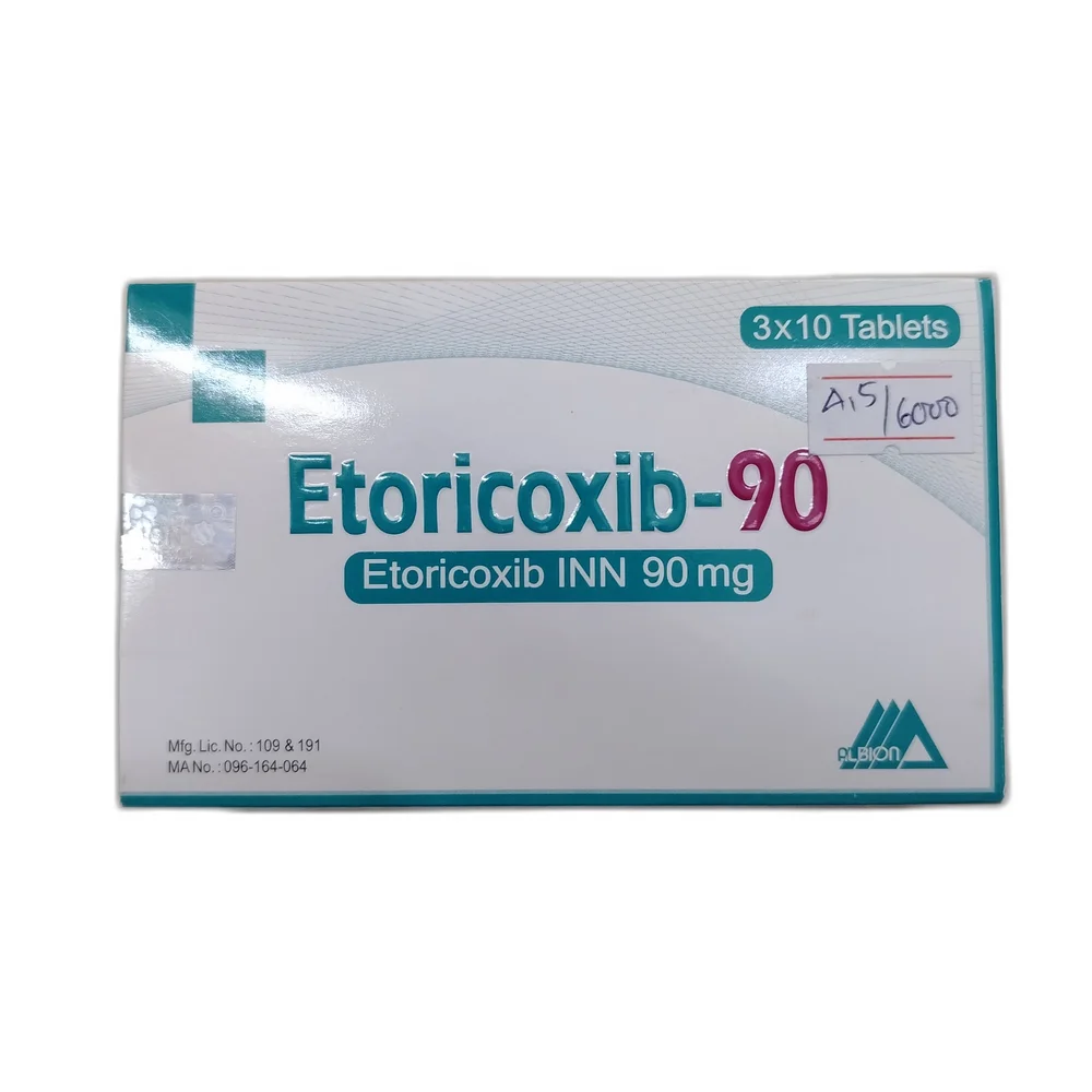 Etoricoxib — available at pharmacies in Cambodia on PharmKulen