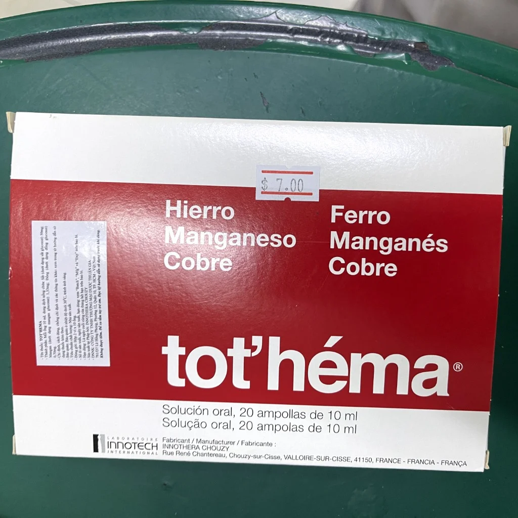 tot'héma — available at pharmacies in Cambodia on PharmKulen