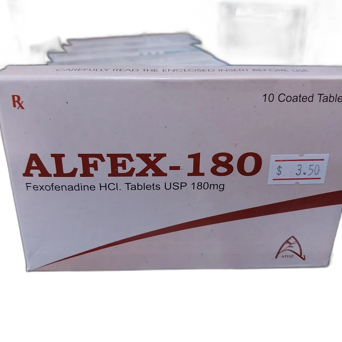 Alfex-180 — available at pharmacies in Cambodia on PharmKulen