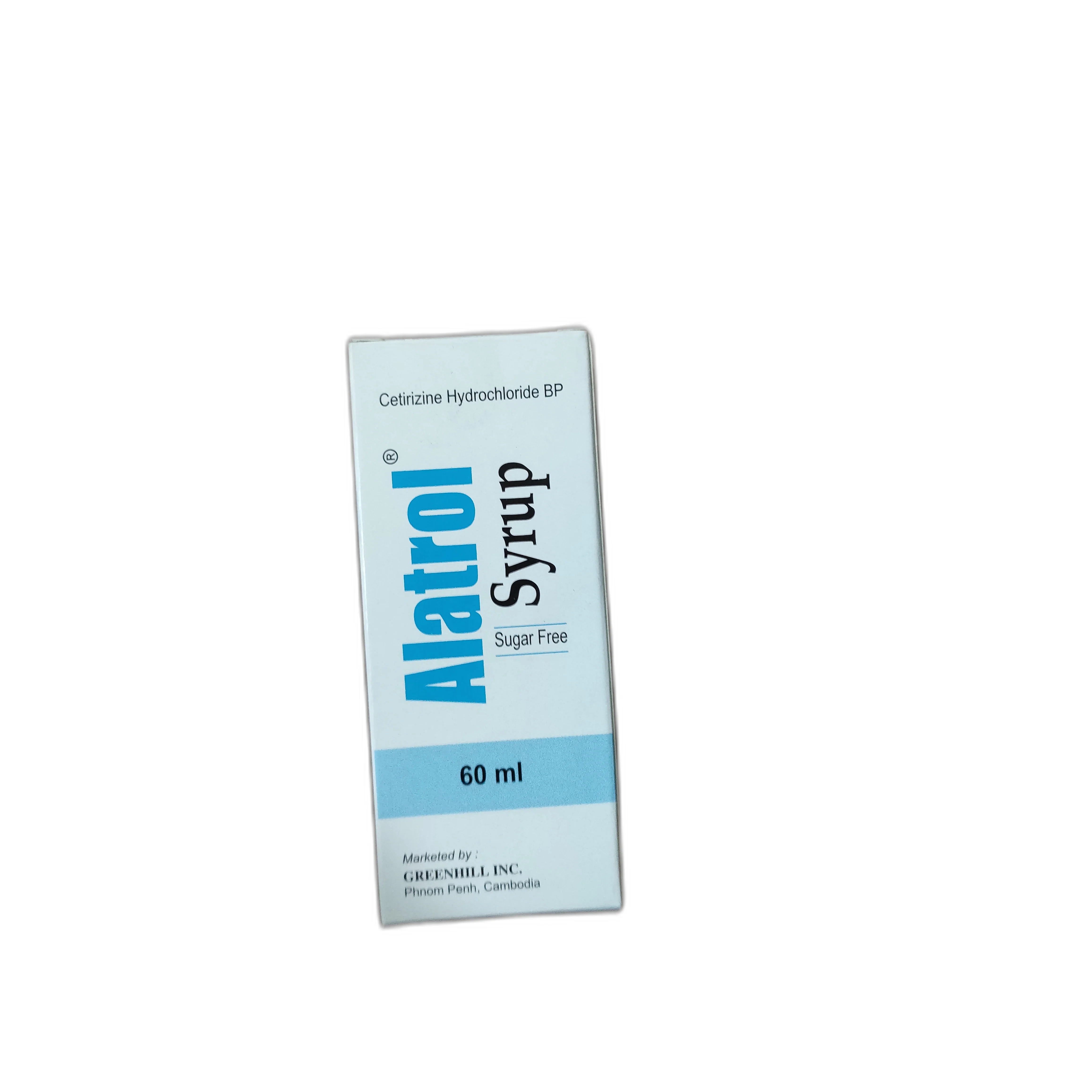 Alatrol Syrup — available at pharmacies in Cambodia on PharmKulen