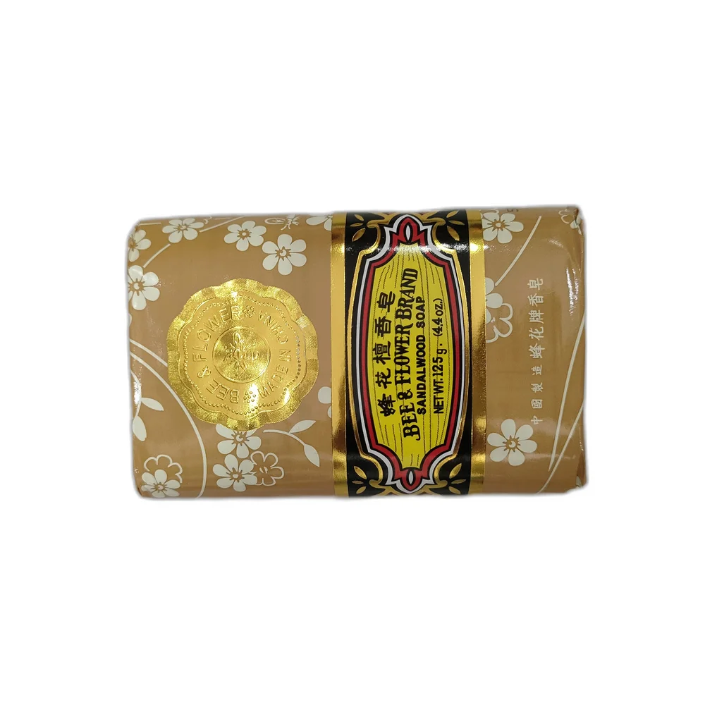 Bee & Flower Sandalwood Soap — available at pharmacies in Cambodia on PharmKulen