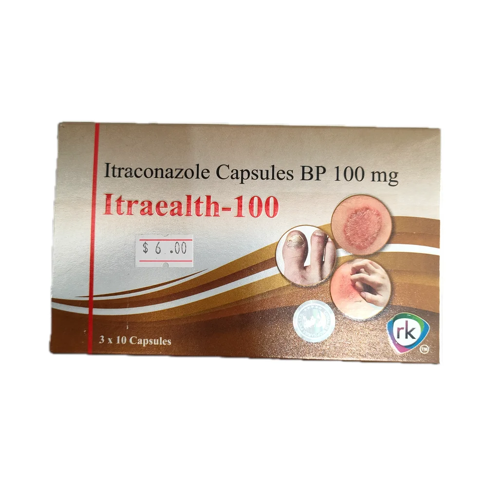 Itraealth-100 — available at pharmacies in Cambodia on PharmKulen