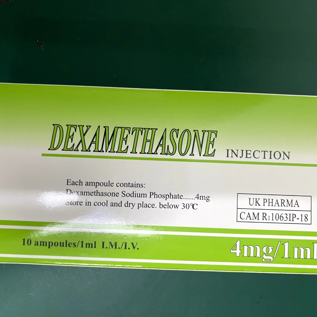 Dexamethasone — available at pharmacies in Cambodia on PharmKulen