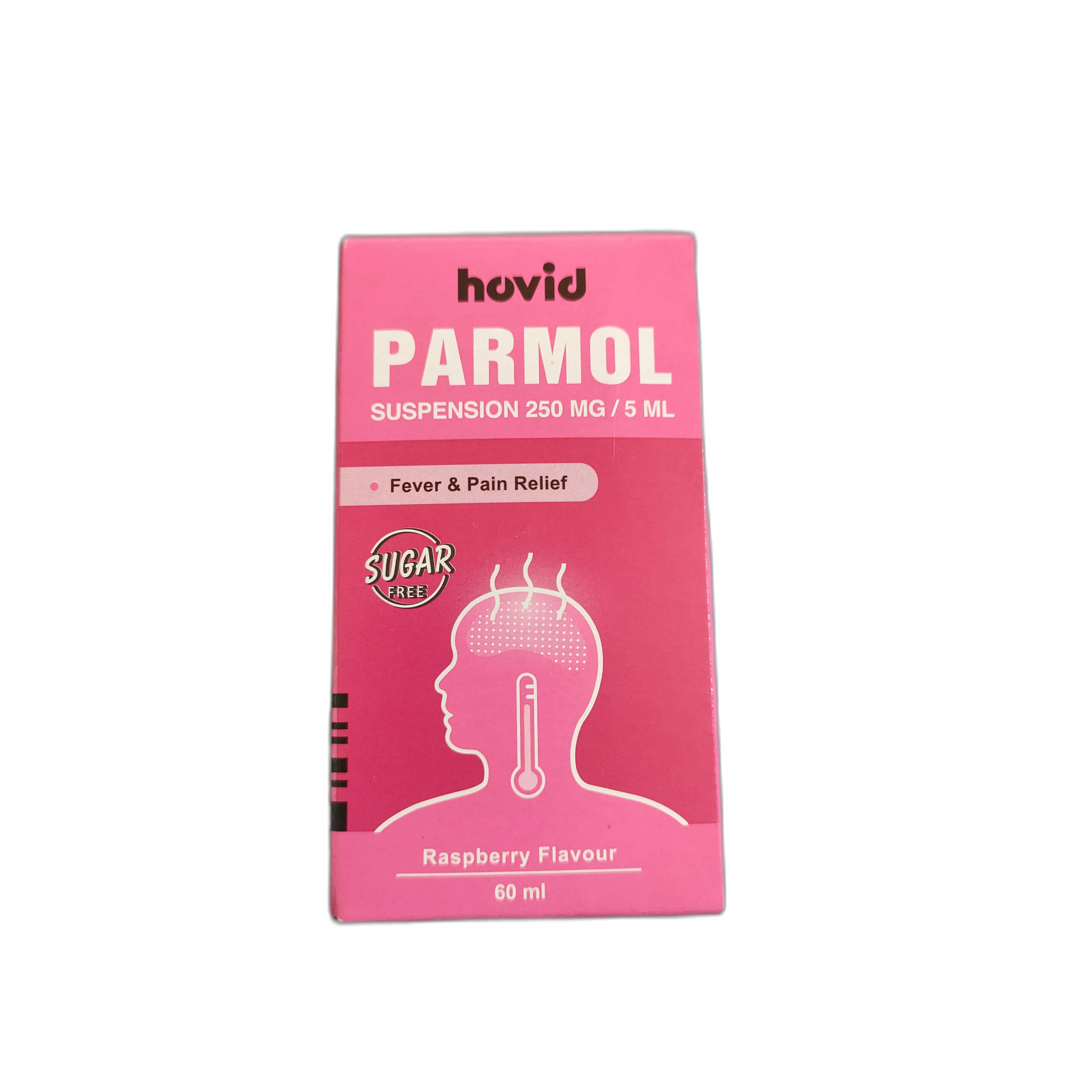 Hovid Parmol Suspension — available at pharmacies in Cambodia on PharmKulen